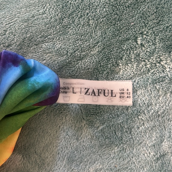 NWOT Tie-Dye High Waist Bikini Bottoms - Picture 5 of 5